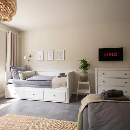 4tiny Together-apartment - Balkon, Netflix, Nespresso, Messe Apartman Chemnitz