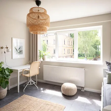 4tiny Together-apartment - Balkon, Netflix, Nespresso, Messe Apartman Chemnitz